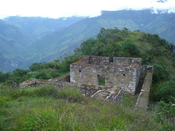 Twin Buildings at Choquequirao